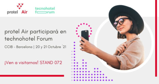 protel Air participará en TecnoHotel Forum 2021