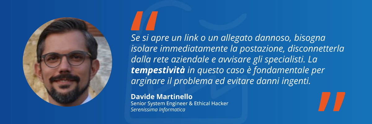 Davide Martinello citazione