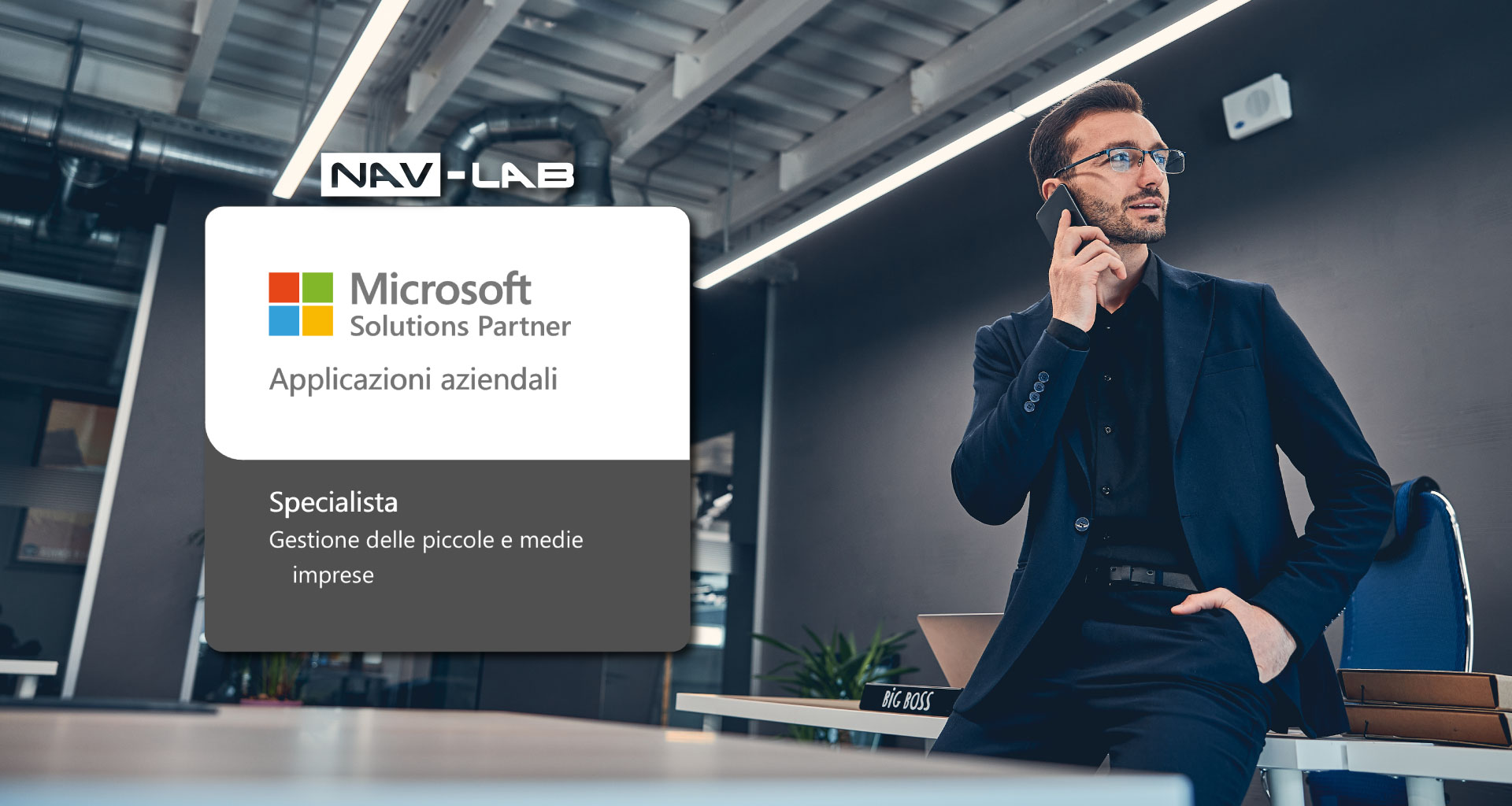 NAVlab è certificato Microsoft Solutions Partner