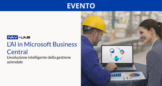 Cover Evento NAV-LAB AI in Business Central
